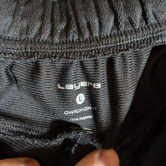 Layer 8 Qwick Dry Boys Shorts Size Large, Black And Red Comfortable - Picture 10 of 11